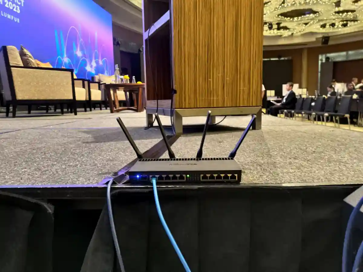 Temporary Event WiFi Infrastructure